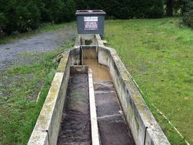 Canal de dessablage et dégrillage