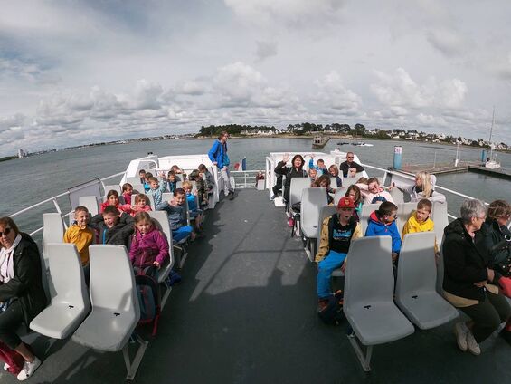 En bateau, la mer est calme, ouf...