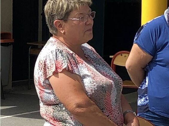Nadine est émue