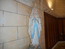 La statuaire, église Saint Médard Pontavert, Marie