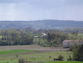 Panorama Pontavert L'Aisne, vue du belvédère