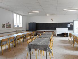 Intérieur salle d'activité de Pontavert.