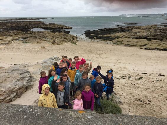 La mer, la plage, les enfants