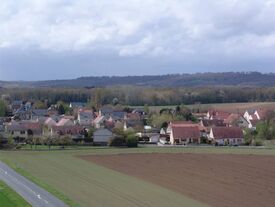 Panorama Pontavert Route de la Ville aux Bois, vue du belvédère