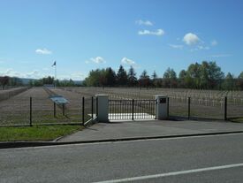 Vue d'ensemble, cimetière militaire Pontavert